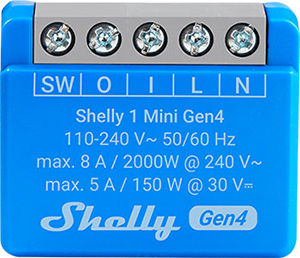 Shelly 1 Mini Gen4